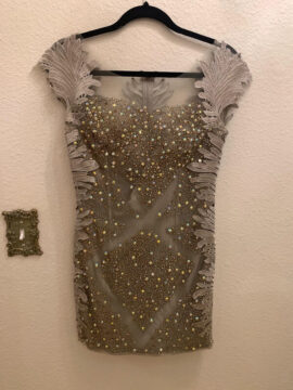 High end design dresss size 6
