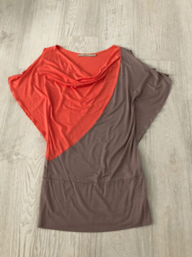 New Viscose Dolman Cut-out Sleeve Body-con Mini Dress